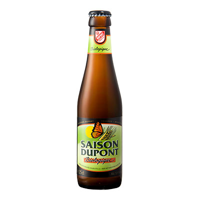 5410702000805 Saison Dupont Bio - 25cl Biologish bier met nagisting in de fles (controle BE-BIO-01)