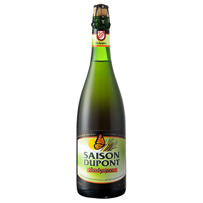 5410702000812 Saison Dupont Bio<sup>1</sup> - 75cl Biologish bier met nagisting in de fles (controle BE-BIO-01)